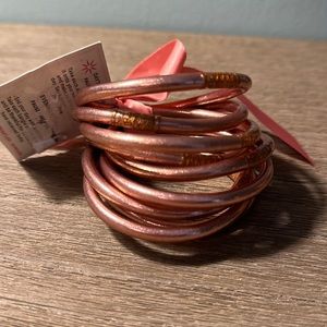 Budha Girl rose gold bangles